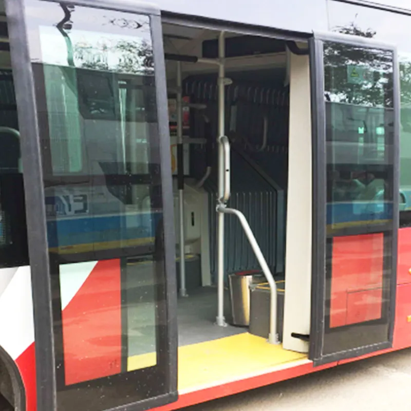 Пневматическиеэлектрические одно-двухстворчатые сдвижные двери (8)