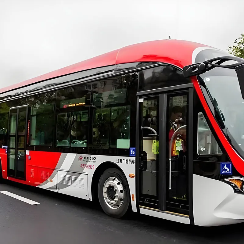 Пневматическиеэлектрические одно-двухстворчатые сдвижные двери (5)