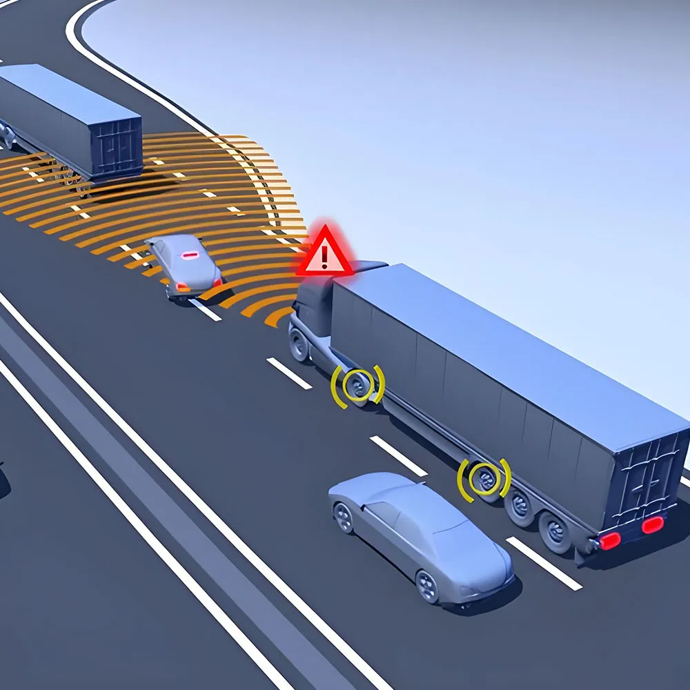 Система предотвращения столкновений AEBS (1)